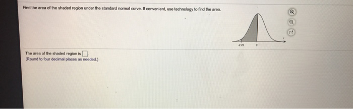 solved-find-the-area-of-the-shaded-region-under-the-standard-chegg