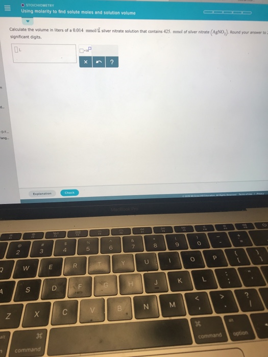 Solved Stoichiometry Using Molarity To Find Solute Moles And Chegg Solved Stoichiometry Using Molarity To Find Solute Moles And Chegg