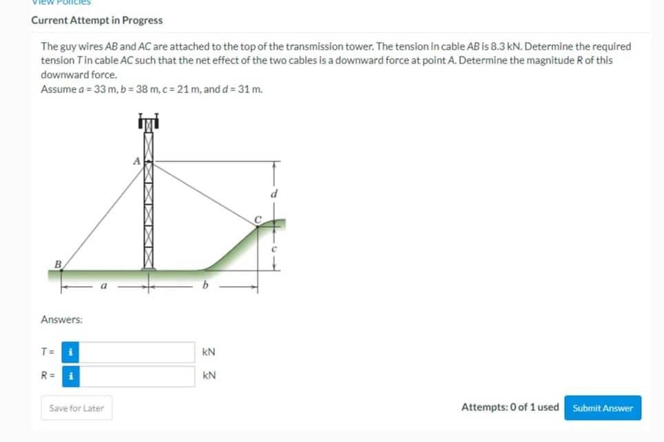 Solved view Policies Current Attempt in Progress The guy | Chegg.com