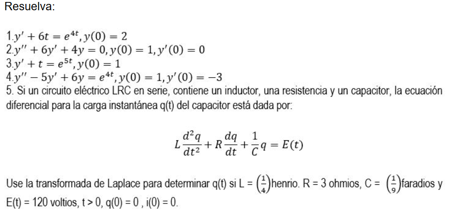 Solved Resuelva: 2y