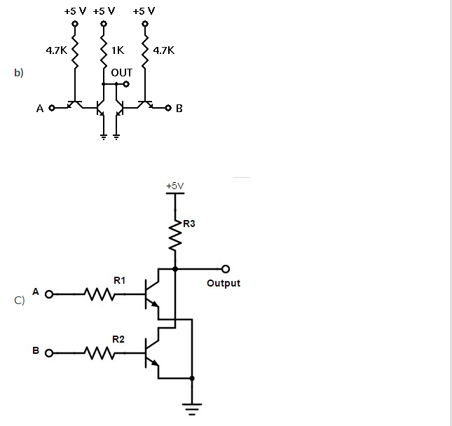 Solved For the circuits shown in the following figures, Show | Chegg.com