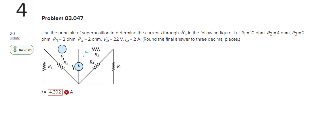 Solved 4 20 points Problem 03.047 Use the principle of | Chegg.com