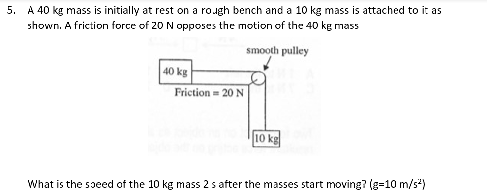 Solved Please draw the diagram and show all forces acting on | Chegg.com