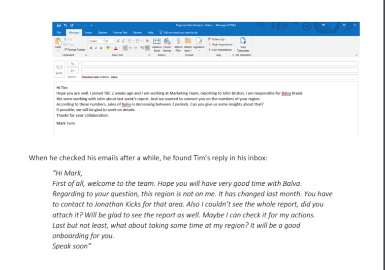 1. Define your vision sentence (10 points) A) It