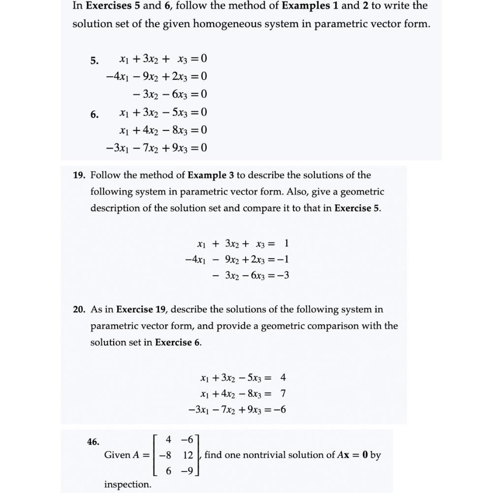 Solved In Exercises 5 and 6, follow the method of Examples 1 | Chegg.com