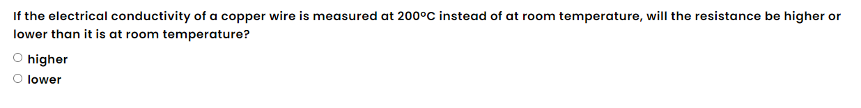 Solved If the electrical conductivity of a copper wire is | Chegg.com