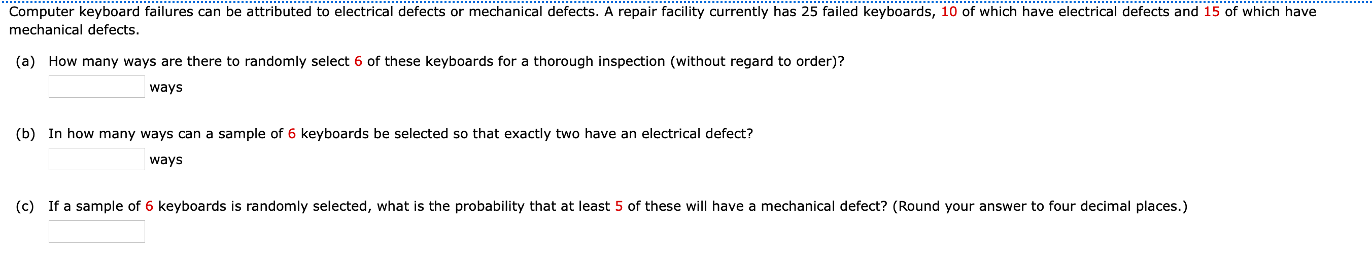 Solved Computer keyboard failures can be attributed to