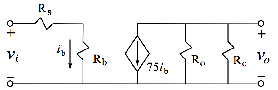 Solved The circuit in the figure represents the model of a | Chegg.com