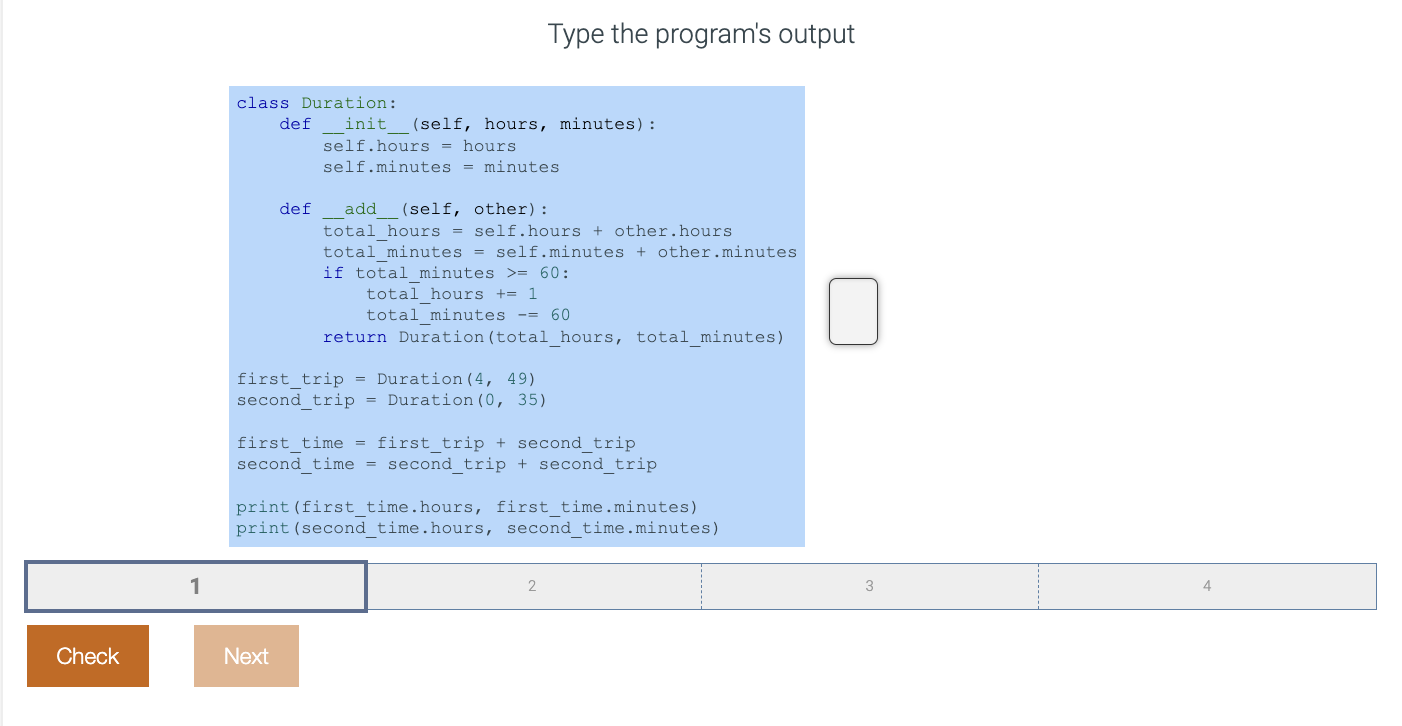 python assignment 6