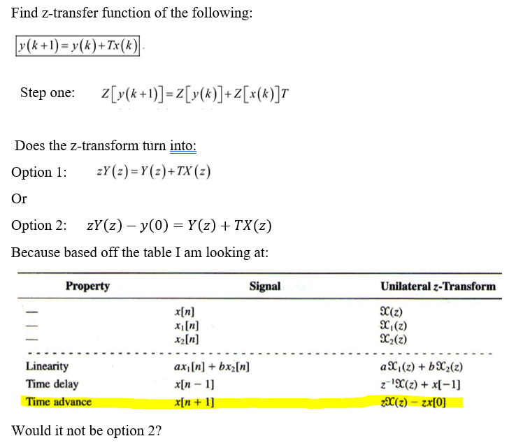 Solved Find z-transfer function of the following: | Chegg.com