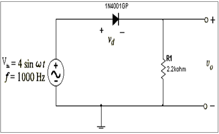 Solved 1.Construct the circuit shown below and draw the | Chegg.com