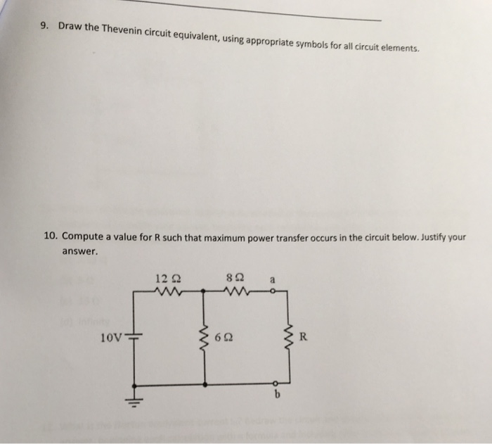 Solved Use the circuit below to answer questions 7, 8, and | Chegg.com