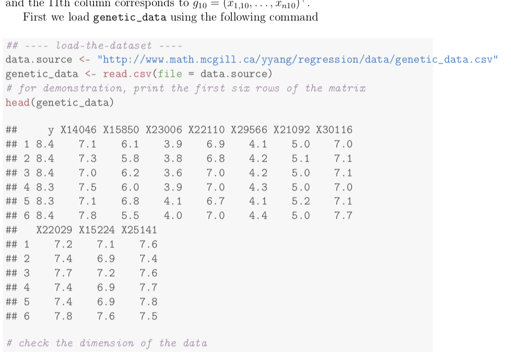 case study of gene expression