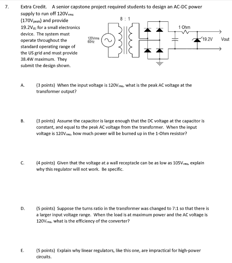 Solved Extra Credit. A Senior Capstone Project Required 