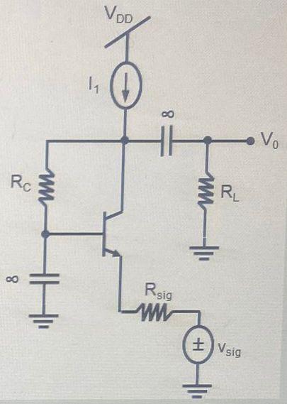 Solved For the circuit provided find the voltage gain Av = | Chegg.com
