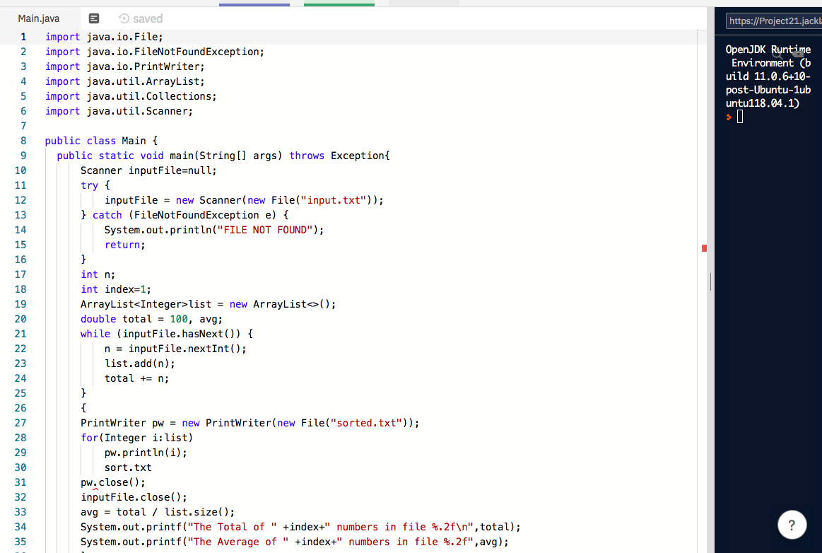 please show the correct java code. only write code ... Solved If someone could show me how to type this code using | Chegg.com