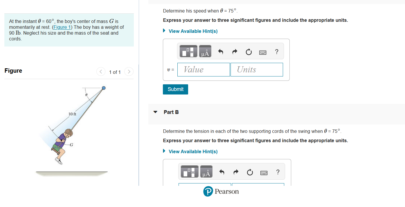 Solved Figure Part B Determine the tension in each of the
