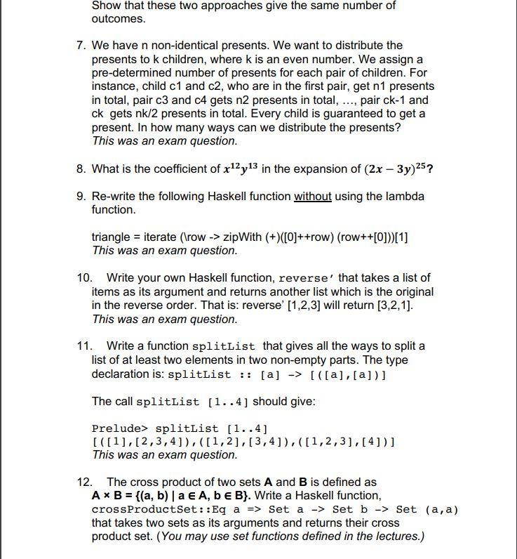 Solved 1 Express Aub Cud As A Union Of Four Intersec Chegg Com