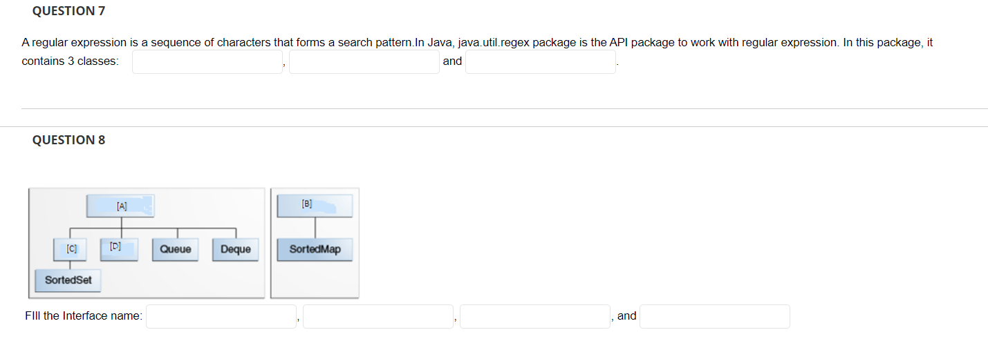 Solved QUESTION 7 A Regular Expression Is A Sequence Of | Chegg.com