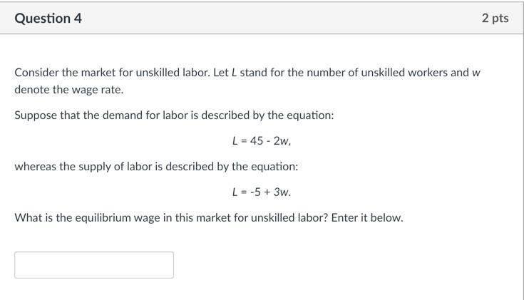 Solved Question 3 1 pts Which of the following has the | Chegg.com