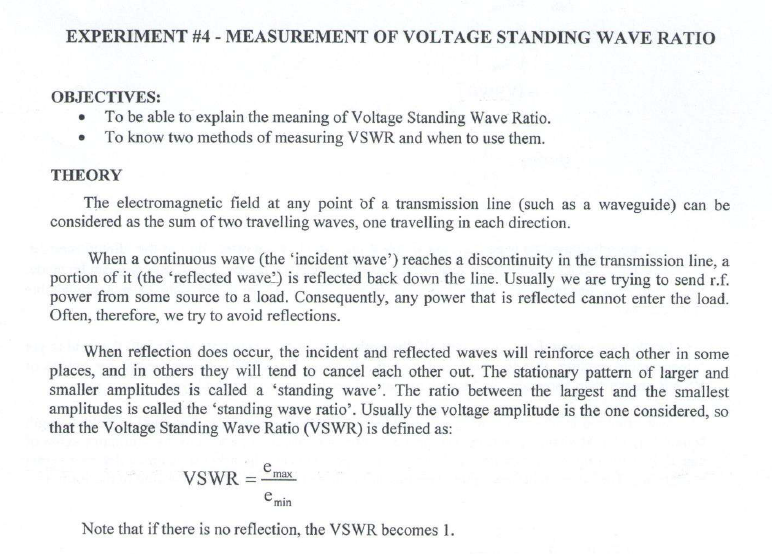 experiment-4-measurement-of-voltage-standing-wave-chegg