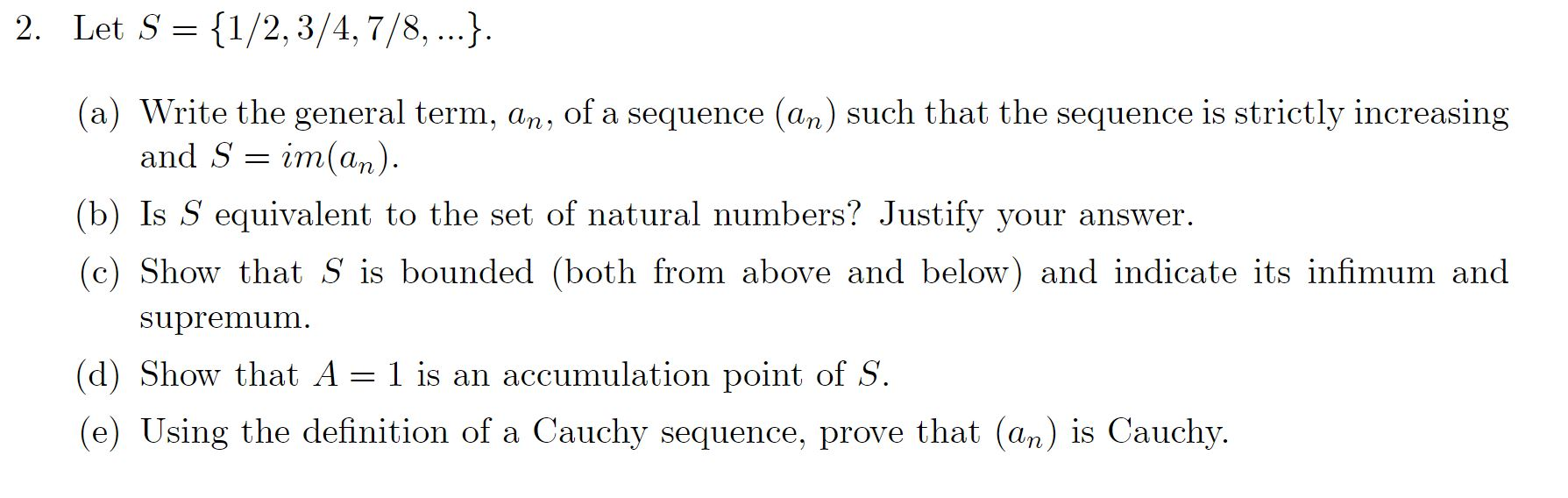 Solved 2 Let S 1 2 3 4 7 8 A Write The Chegg Com