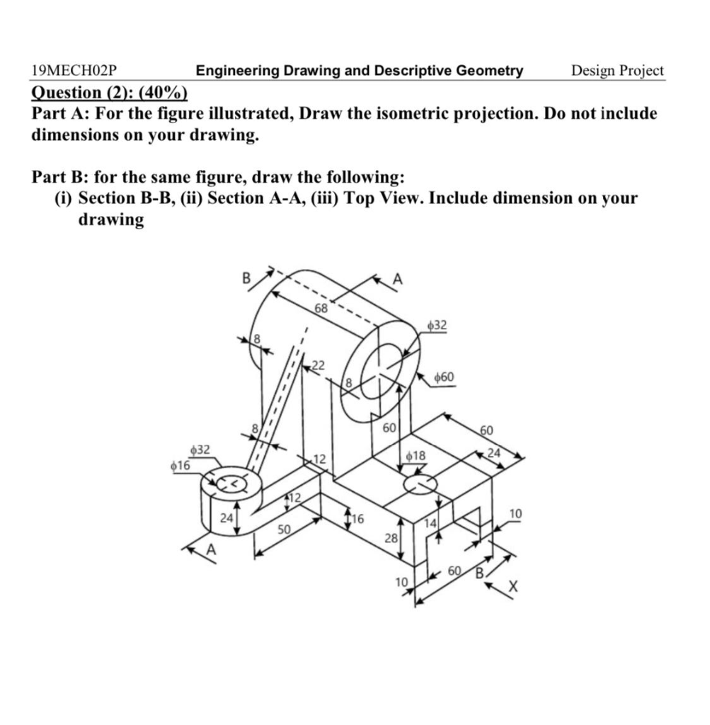 What is Technical Drawing, Descriptive Geometry, Projective