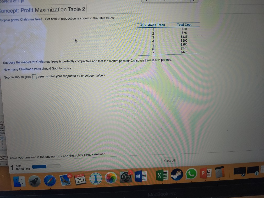 Solved oncept Profit Maximization Table2 Sophia grows