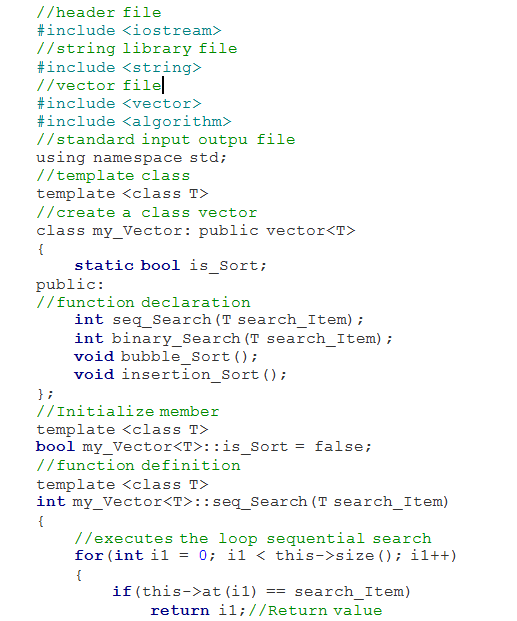 tsearch class tsearch class