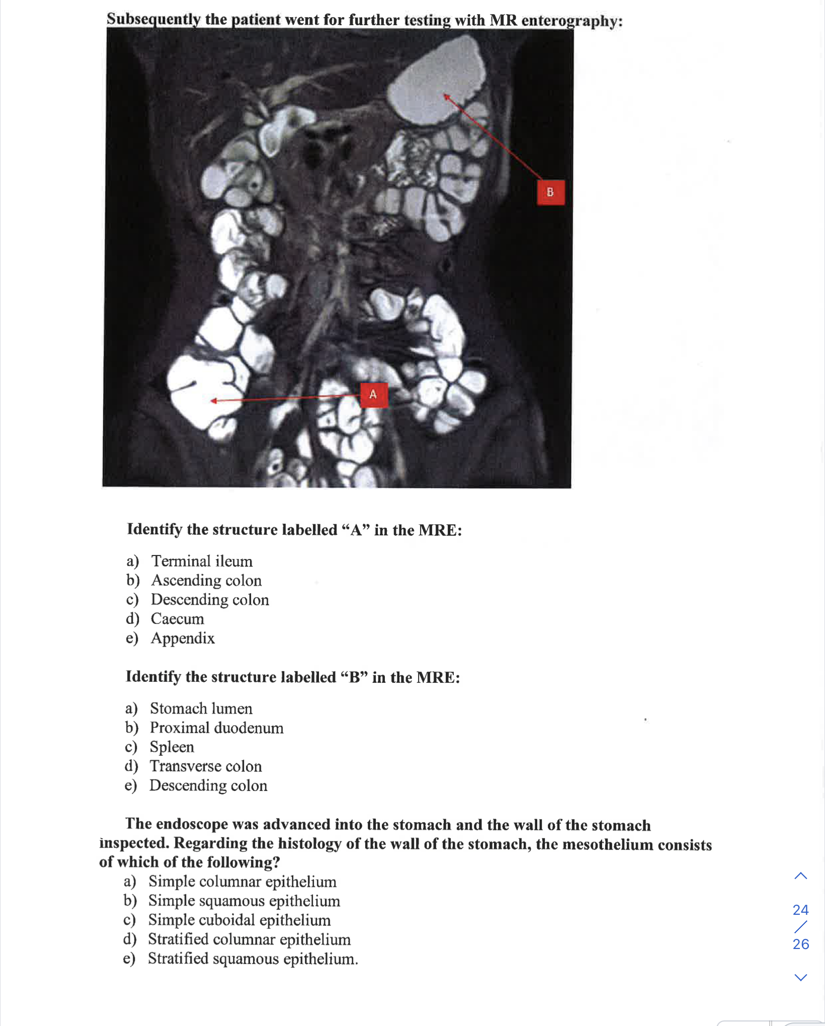 Clinical Case: A 67-year-old woman with a history of | Chegg.com