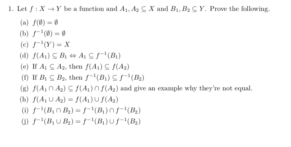 Solved 1 Let F X Y Be A Function And A1 C X And B1 Chegg Com