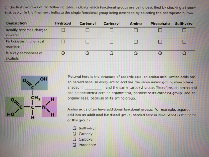 Phosphate Functional Group Example