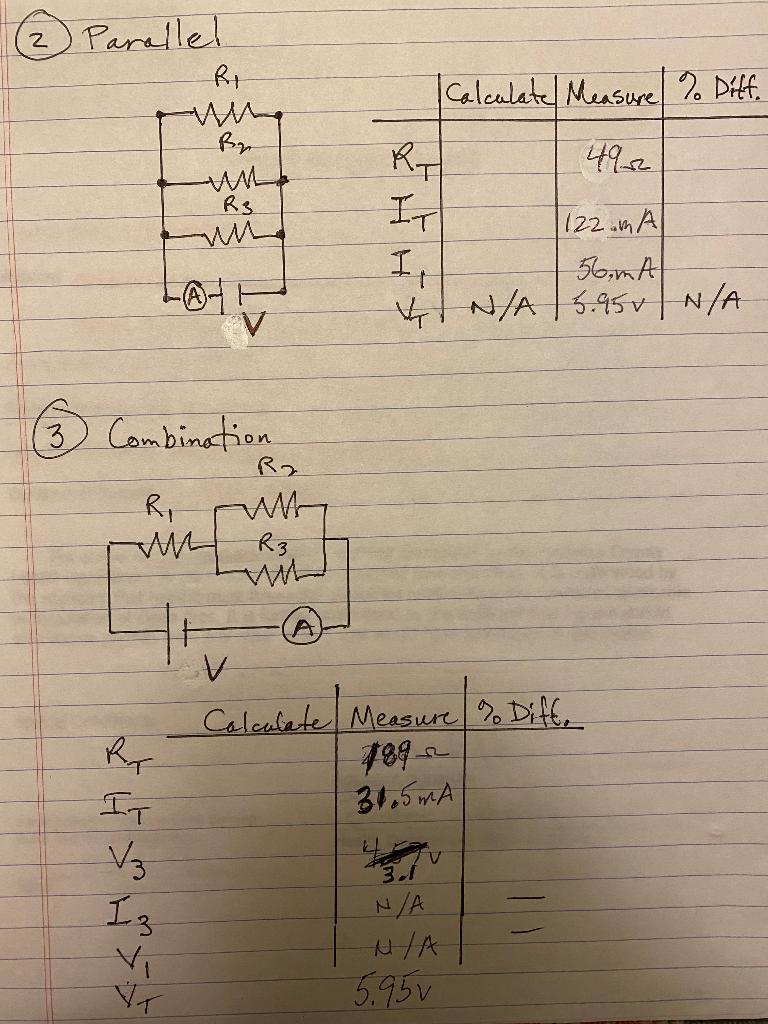 Solved Resistors in Series, Parallel and Combination. Use