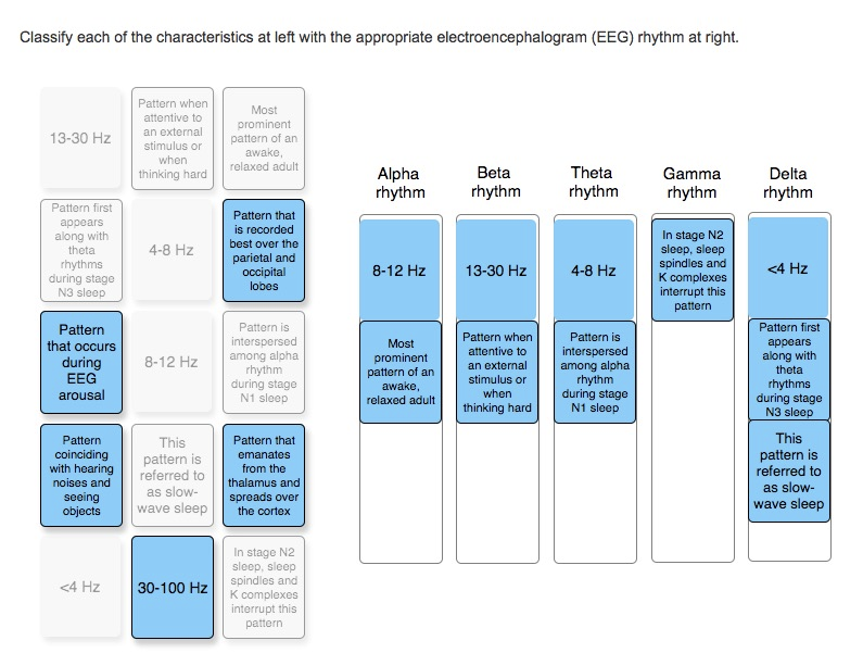 Solved Classify each of the characteristics at left with the | Chegg.com