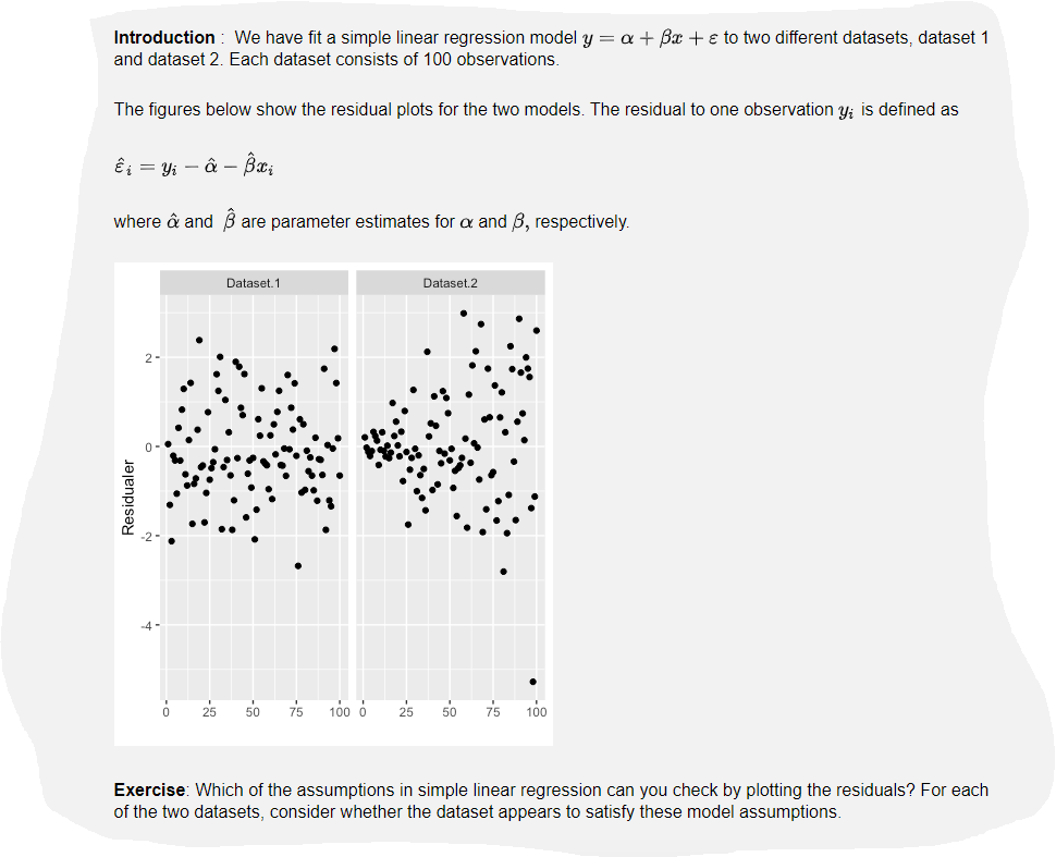 Solved Introduction: We have fit a simple linear regression | Chegg.com