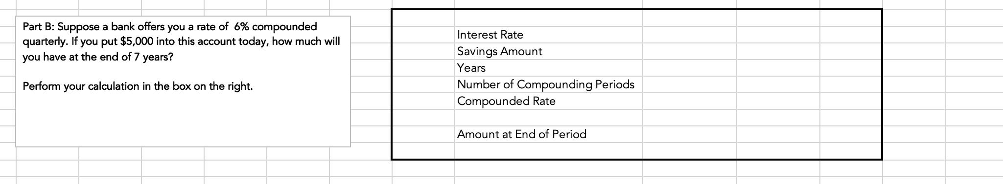 Solved Please Help With Part A And B And Show Formulas, This | Chegg.com