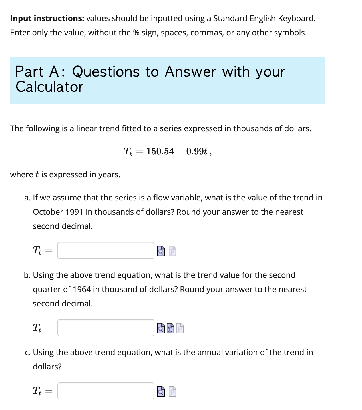 Solved input instructions values should be inputted using a chegg
