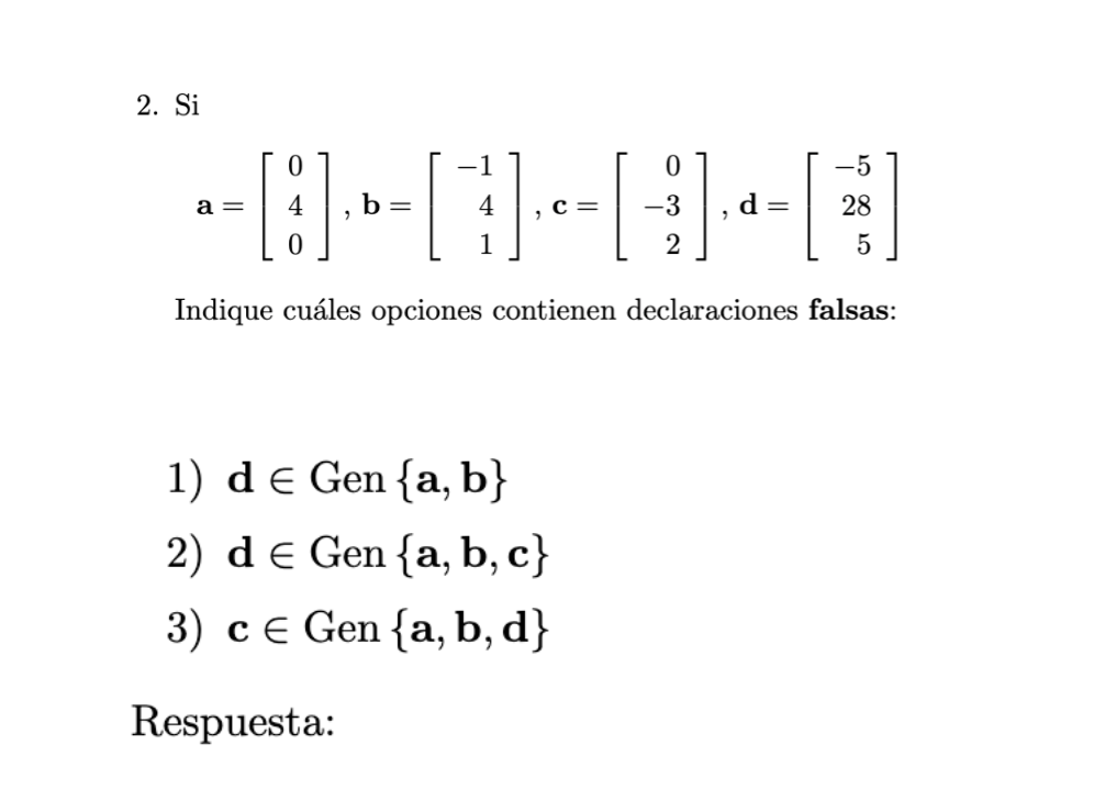 2. \( \mathrm{Si} \) \[ \mathbf{a}=\left[\begin{array}{l} 0 \\ 4 \\ 0 \end{array}\right], \mathbf{b}=\left[\begin{array}{r} -