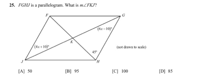 Solved FGHJ is a parallelogram. What is m