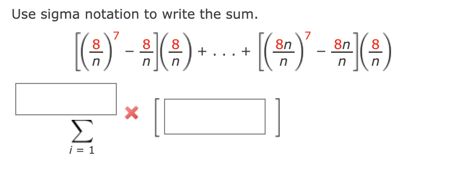 Solved Use sigma notation to write the sum. | Chegg.com