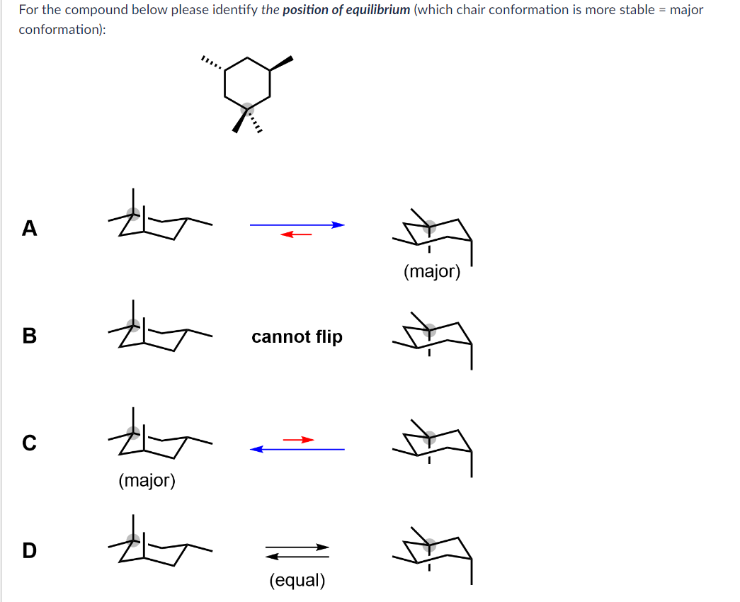 Solved For the compound below please identify the position