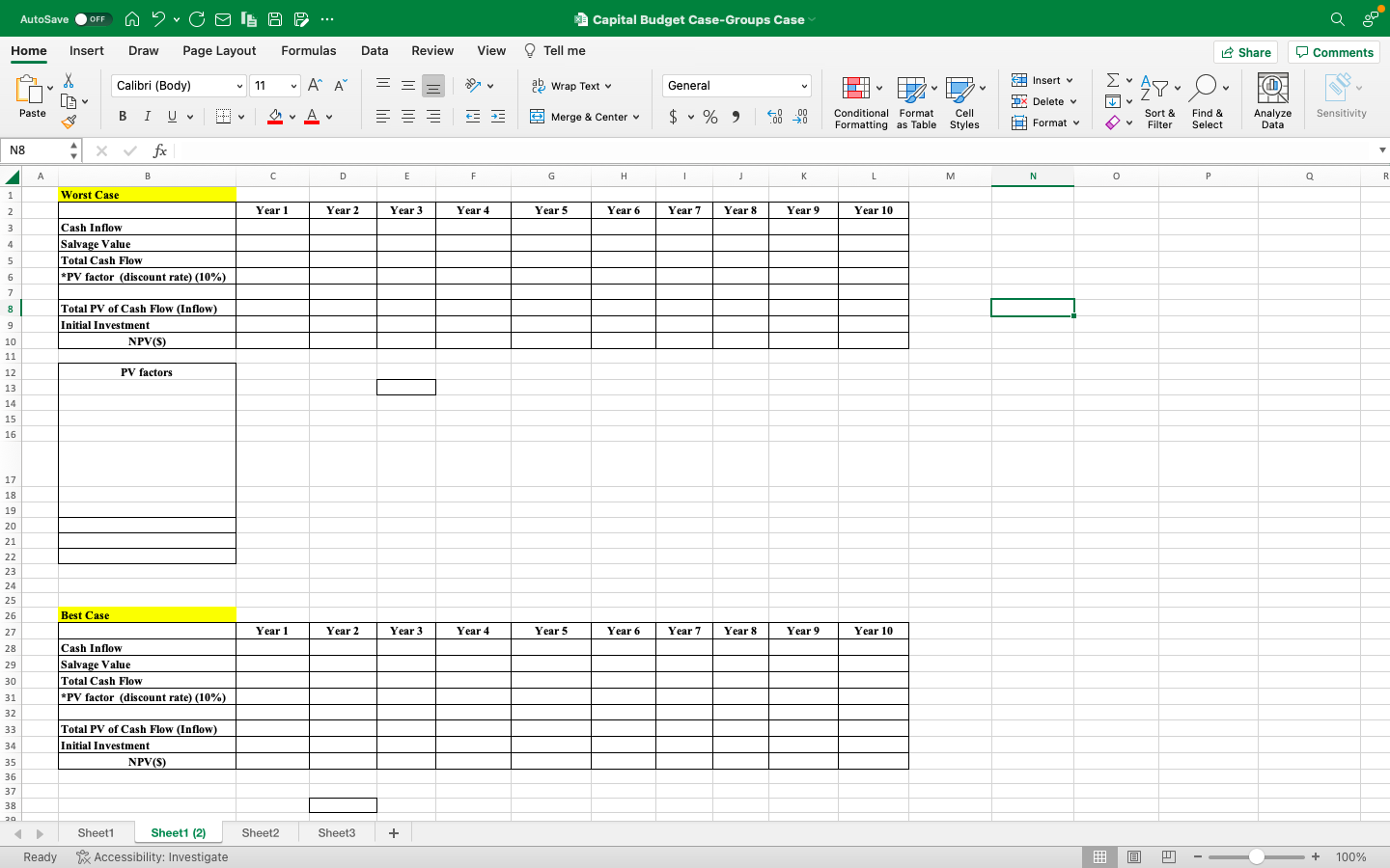 Solved Management team utilization of capital budgeting | Chegg.com