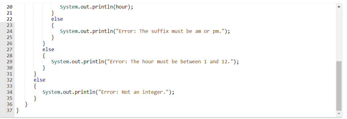 Solved Read in a time such as 3 pm and print the equivalent | Chegg.com
