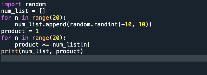Solved Write a Python program that will create a list of 10 | Chegg.com