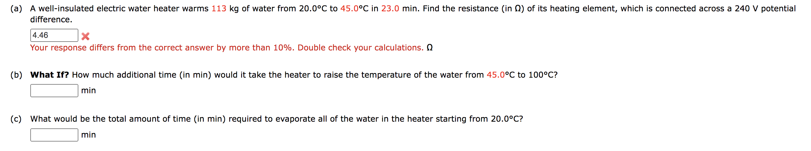 Solved difference. Your response differs from the correct | Chegg.com