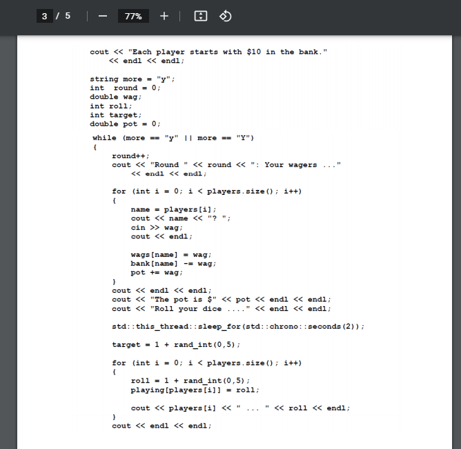 Solved C++ : Type out the code so I can copy and paste | Chegg.com