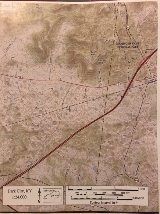 Solved The following questions are based on Map T9, the