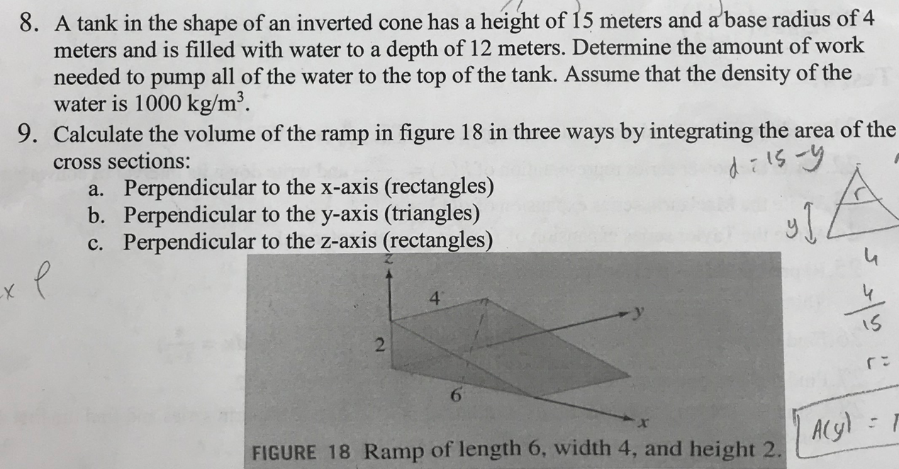 Inverted Cone Shape Base Solved 8. A tank in the shape of an inverted cone has a | Chegg.com