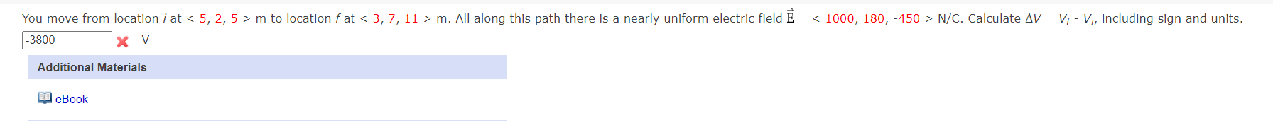 Solved You move from location i at m to location | Chegg.com