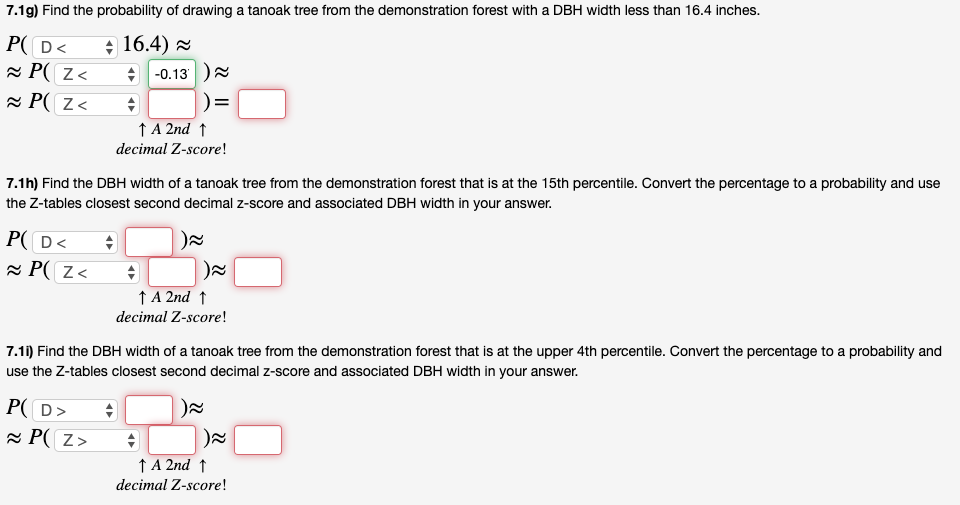 Mean tree height (H) and tree diameter at breast height (DBH) of